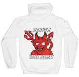 Heaven Hates Heshers Hoodie (white)
